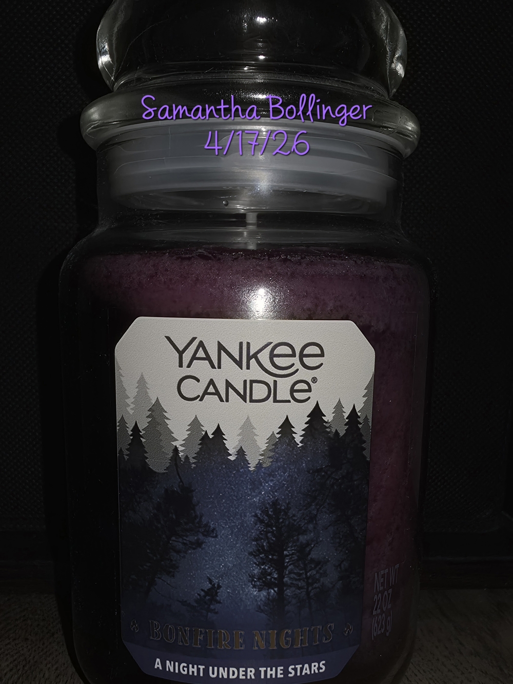Yankee Candle Bonfire Nights Large Jar Candle